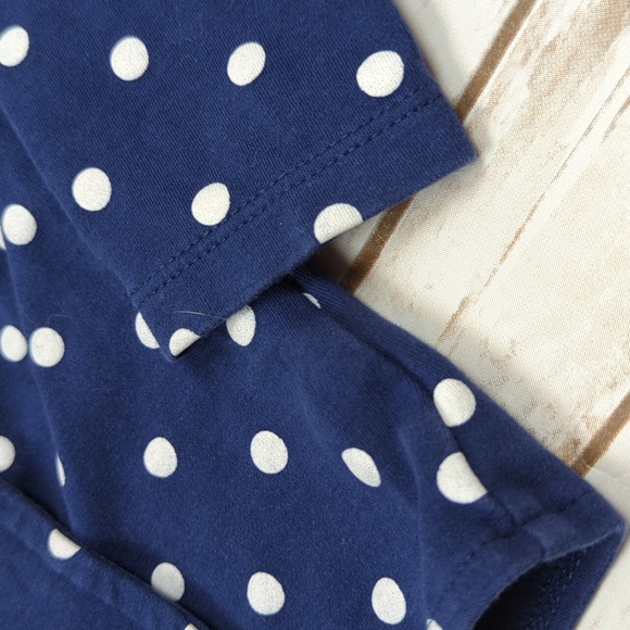 Carter's Navy/White Polka Dot Jacket 6M - Picture 5 of 7